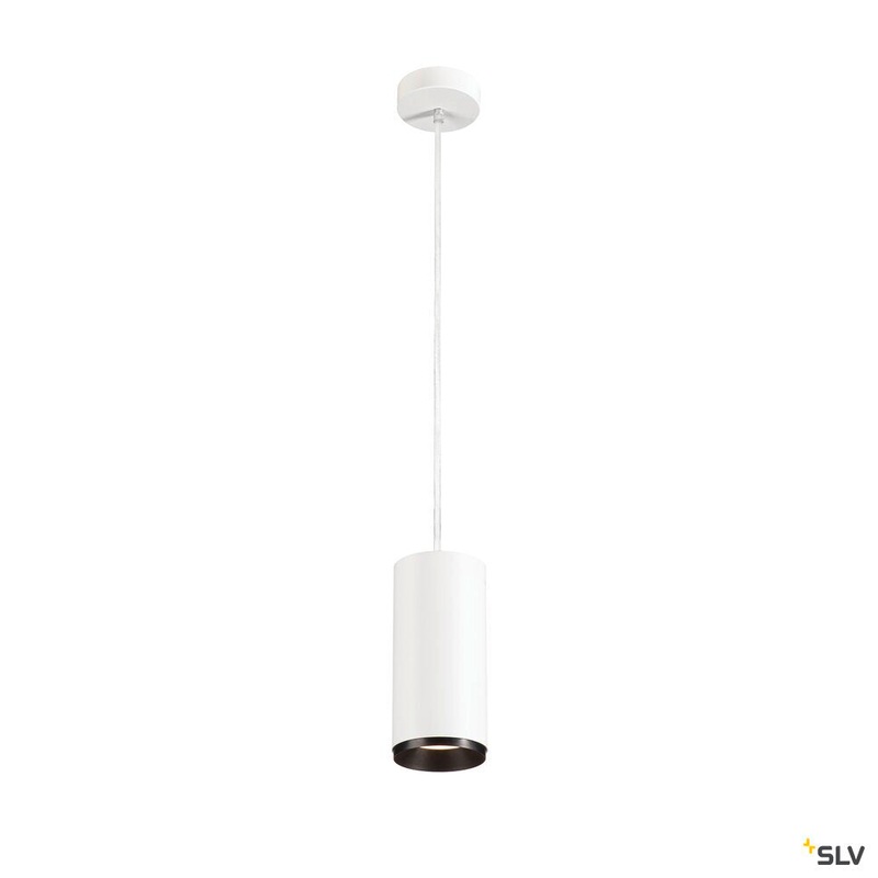 NUMINOS PD PHASE L, Indoor LED pendant light white/black 4000K 24
