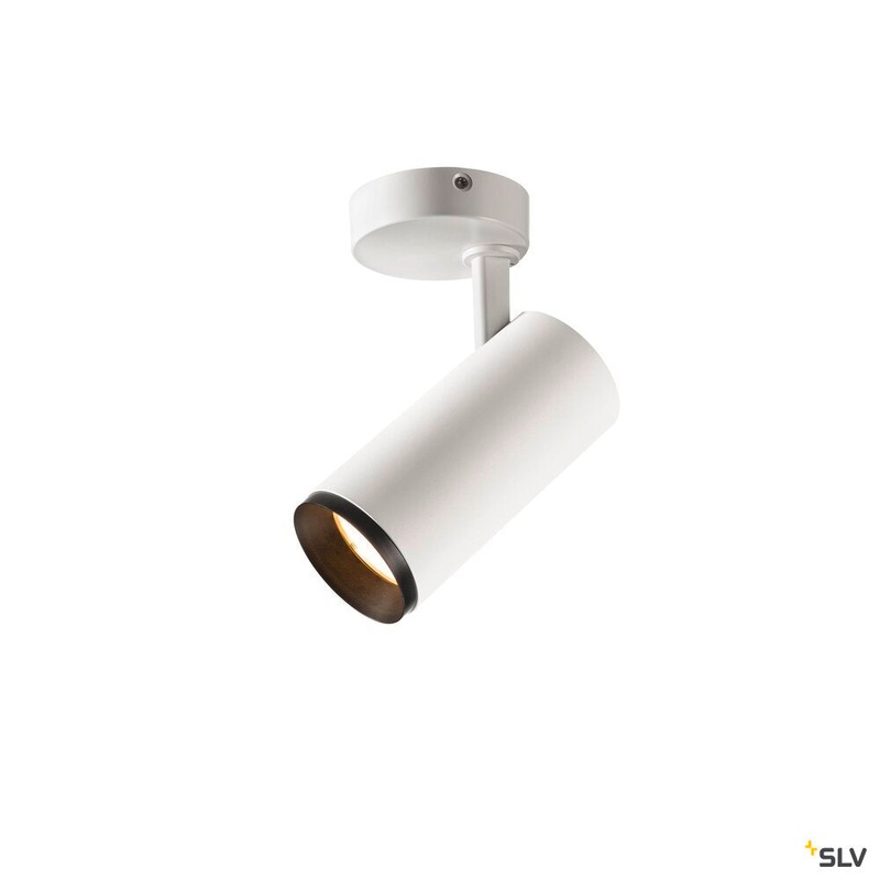 NUMINOS SPOT PHASE M, Indoor LED recessed ceiling light white/black 2700K 24