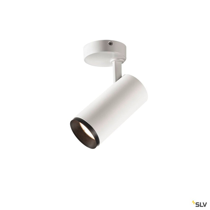 NUMINOS SPOT PHASE M, Indoor LED recessed ceiling light white/black 4000K 24
