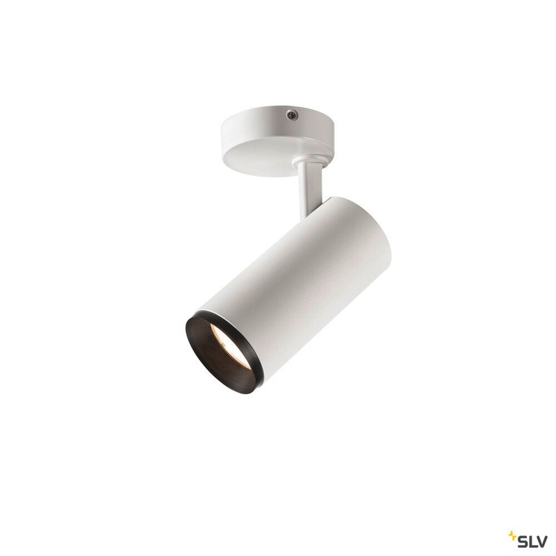 NUMINOS SPOT PHASE M, Indoor LED recessed ceiling light white/black 4000K 60