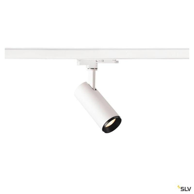 3~ NUMINOS DALI S, 3 phase system light white/black 3000K 24