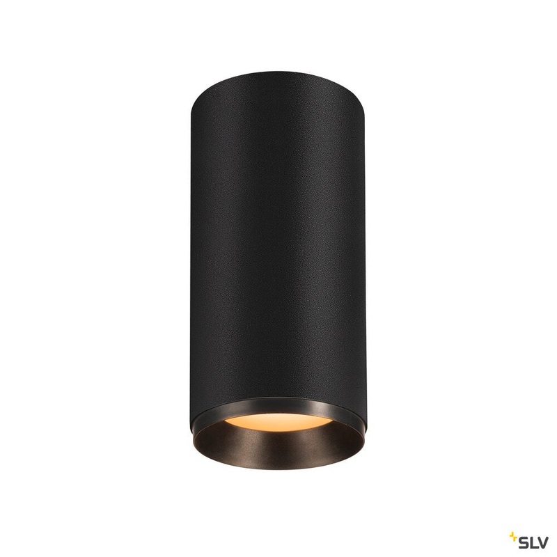 NUMINOS CL DALI L, Indoor LED recessed ceiling light black/black 2700K 24
