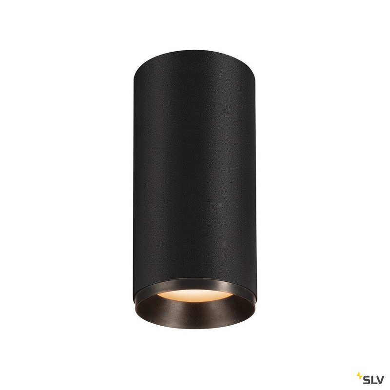 NUMINOS CL DALI L, Indoor LED recessed ceiling light black/black 3000K 24