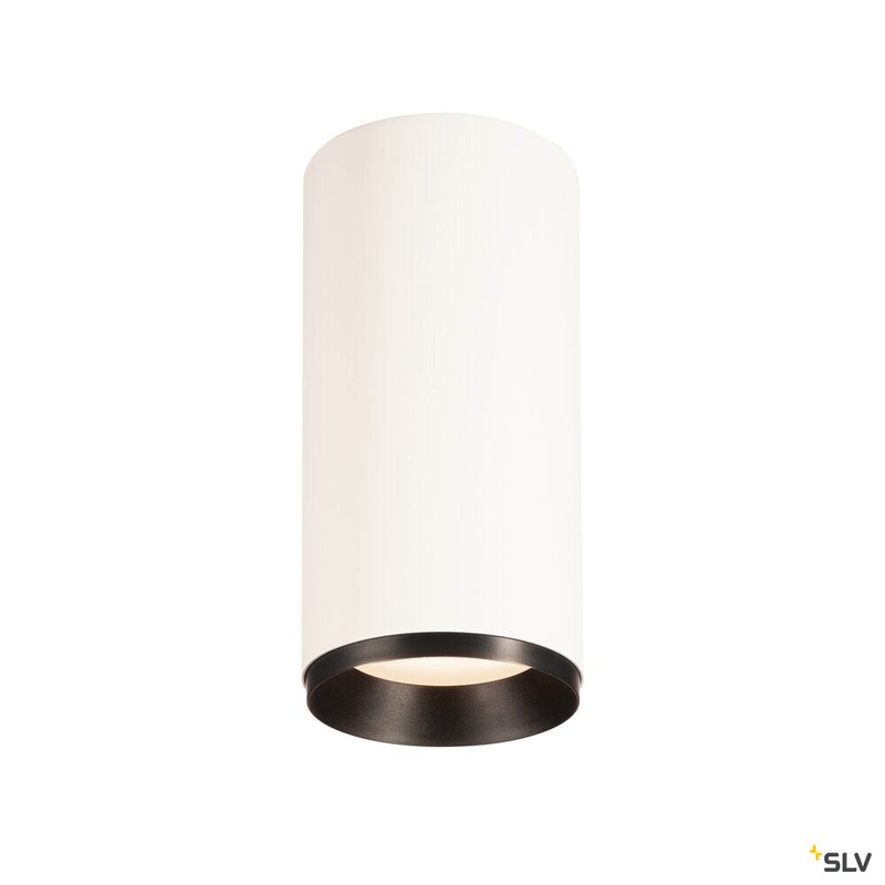 NUMINOS CL DALI L, Indoor LED recessed ceiling light white/black 4000K 24