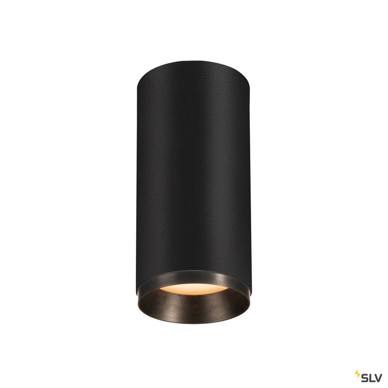 NUMINOS CL DALI M, Indoor LED recessed ceiling light black/black 3000K 24