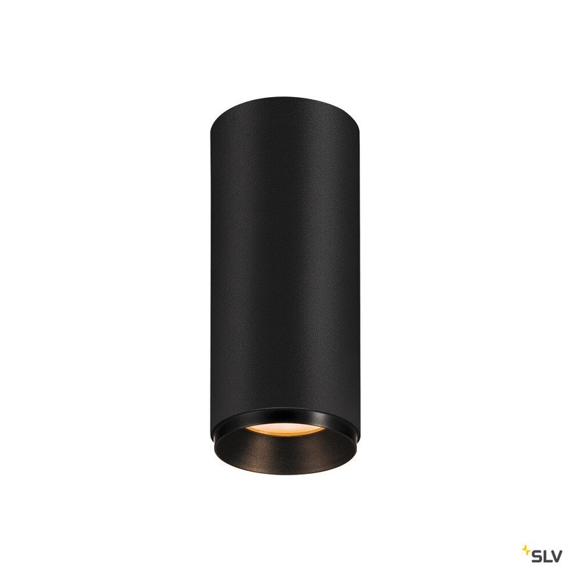 NUMINOS CL DALI S, Indoor LED recessed ceiling light black/black 2700K 24
