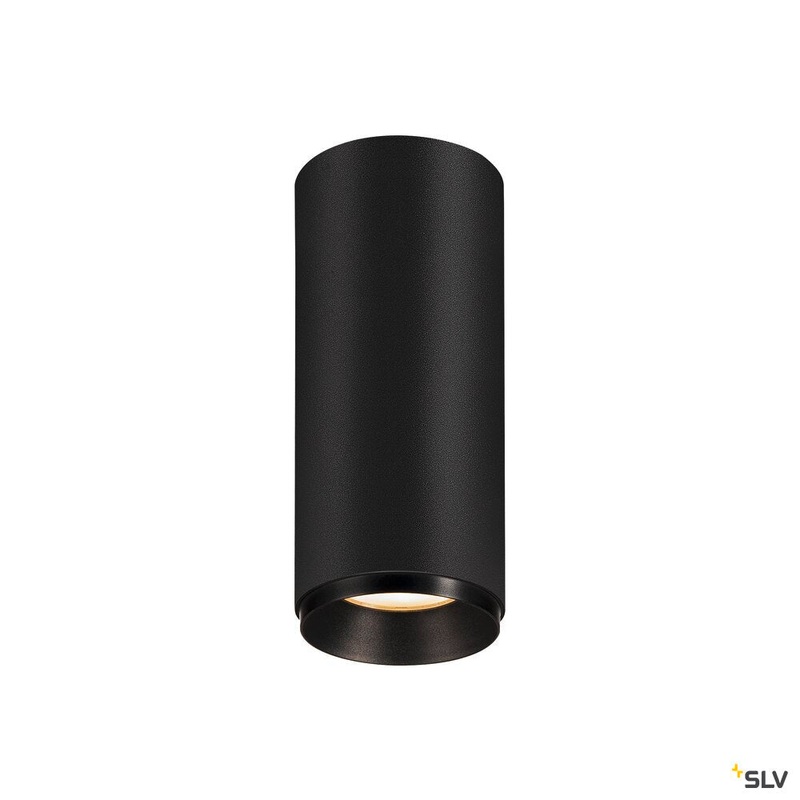 NUMINOS CL DALI S, Indoor LED recessed ceiling light black/black 3000K 24
