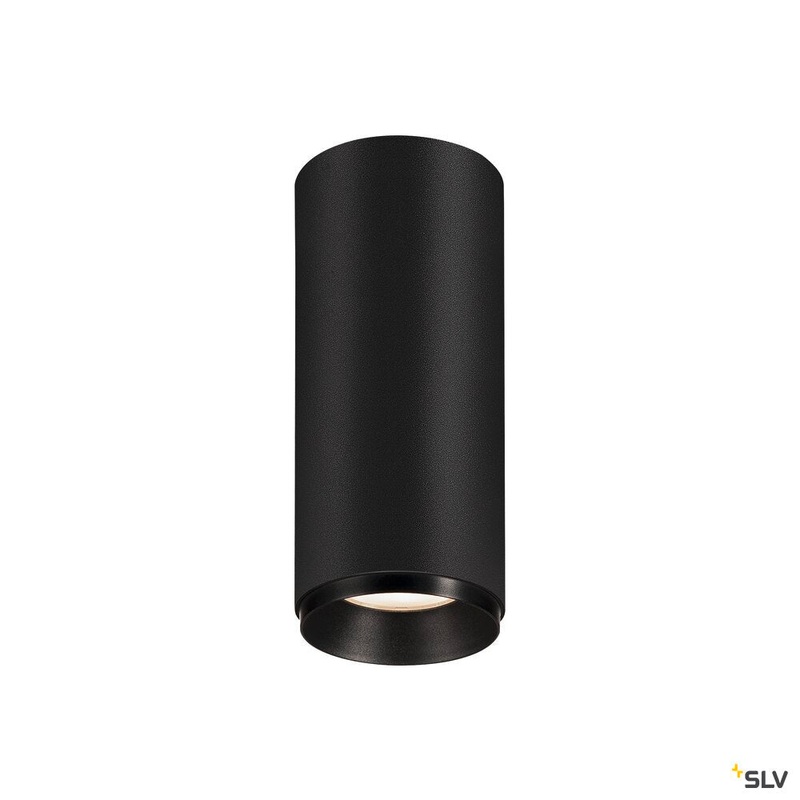 NUMINOS CL DALI S, Indoor LED recessed ceiling light black/black 4000K 24