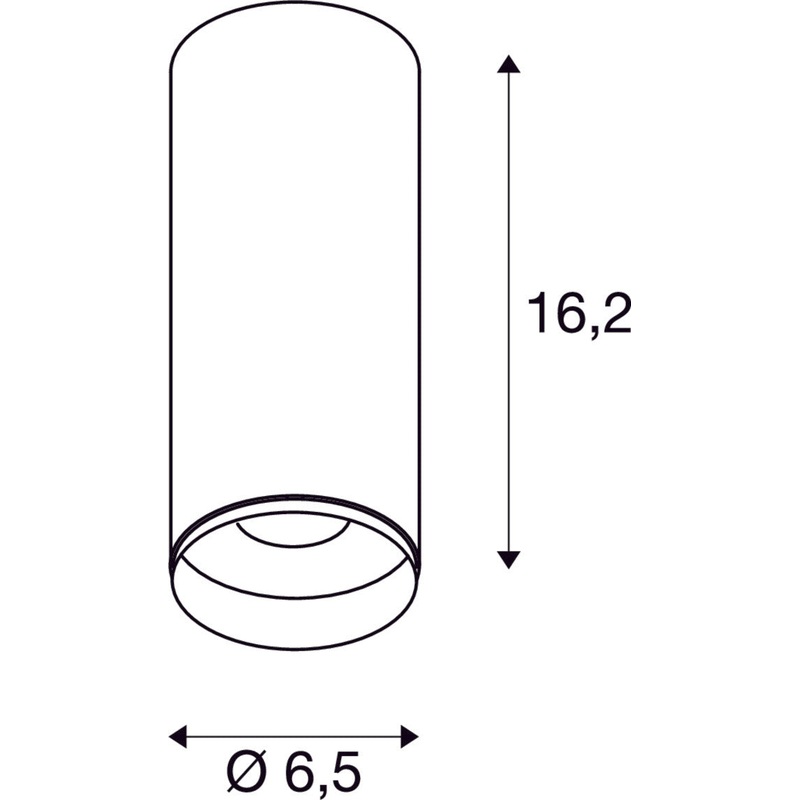 NUMINOS CL DALI S, Indoor LED recessed ceiling light white/black 3000K 24