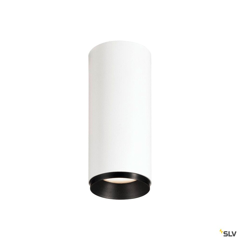 NUMINOS CL DALI S, Indoor LED recessed ceiling light white/black 4000K 24