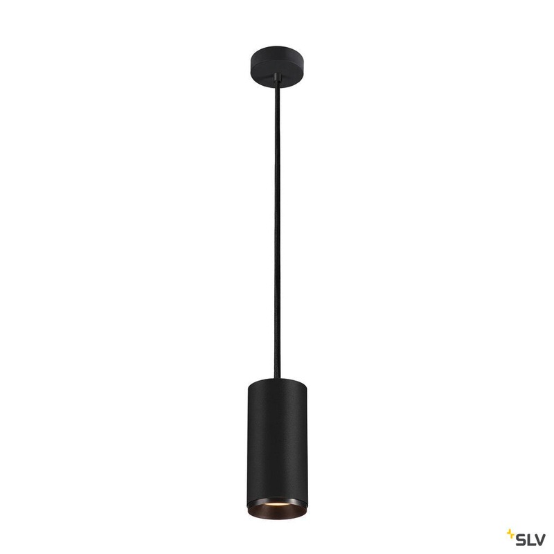 NUMINOS PD DALI L, Indoor LED pendant light black/black 3000K 24