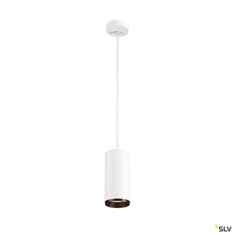 NUMINOS PD DALI L, Indoor LED pendant light white/black 3000K 24