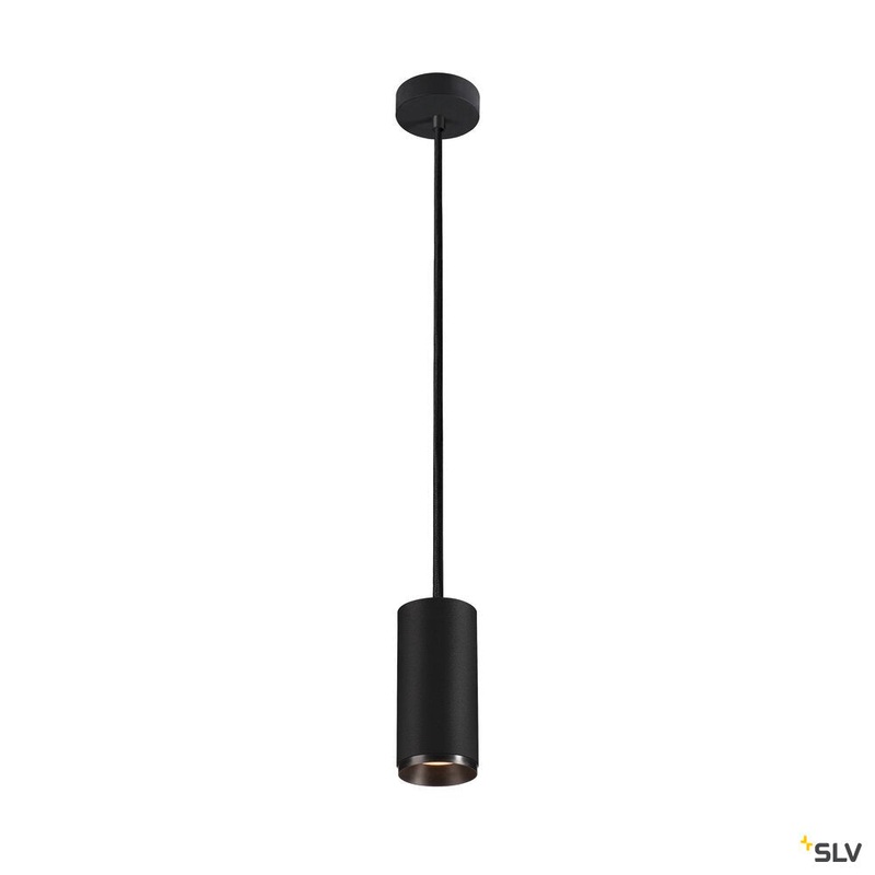 NUMINOS PD DALI M, Indoor LED pendant light black/black 3000K 24
