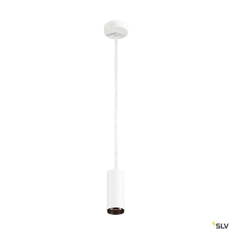 NUMINOS PD DALI S, Indoor LED pendant light white/black 2700K 24