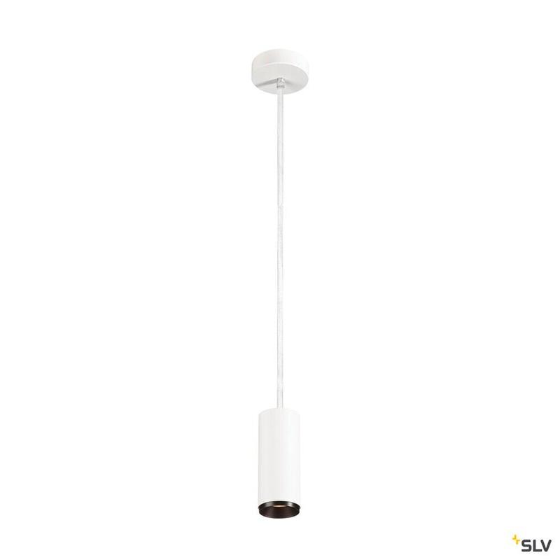 NUMINOS PD DALI S, Indoor LED pendant light white/black 3000K 24