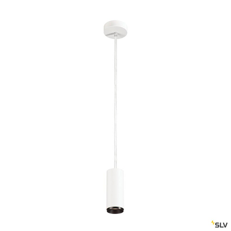 NUMINOS PD DALI S, Indoor LED pendant light white/black 4000K 24