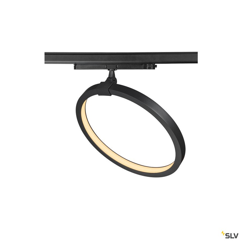3~ ONE 40 TRACK DALI, 3 phase system light black 3000K