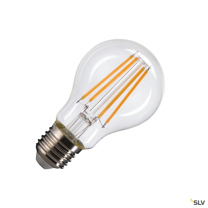 A60 E27, transparent LED light, 7.5W 2700K CRI90 320