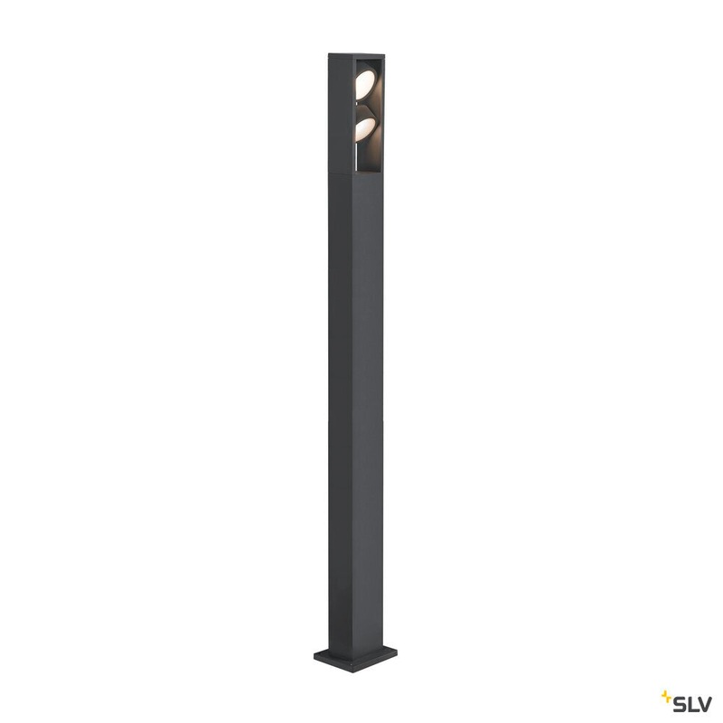 ESKINA FRAME 175 Pole double, anthracite free-standing lamp, 27W 3000/4000K 95