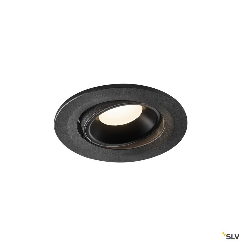 NUMINOS MOVE S, black recessed ceiling light, 4000K 20