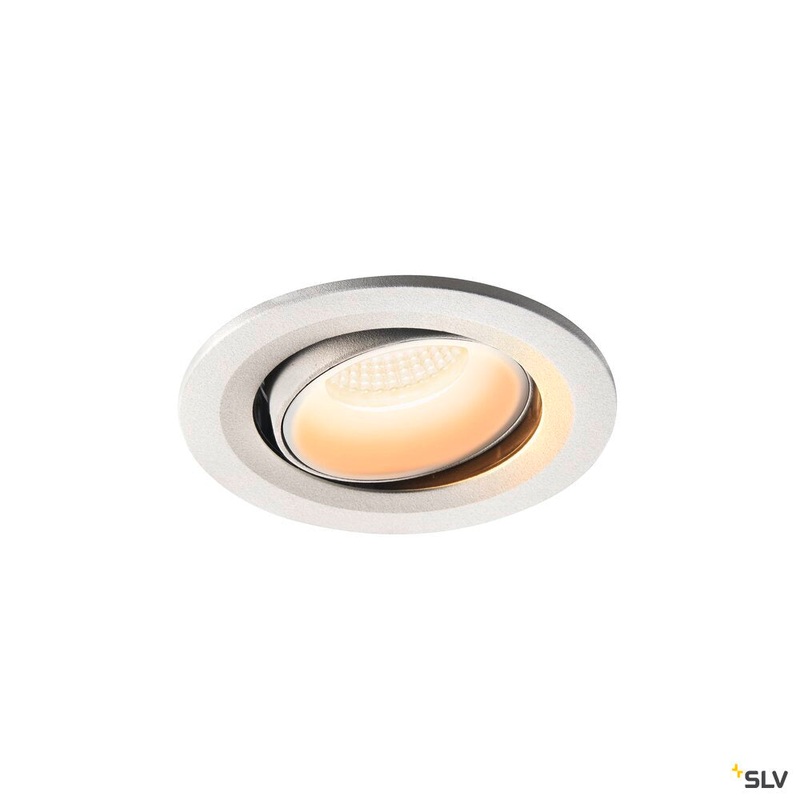 NUMINOS MOVE S, white recessed ceiling light, 2700K 20