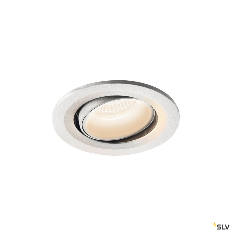 NUMINOS MOVE S, white recessed ceiling light, 4000K 20
