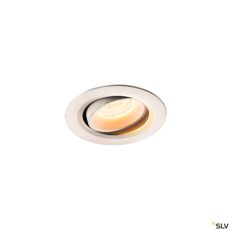 NUMINOS MOVE XS, white recessed ceiling light, 2700K 20