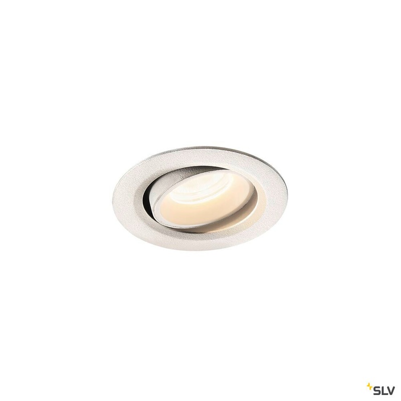 NUMINOS MOVE XS, white recessed ceiling light, 4000K 55