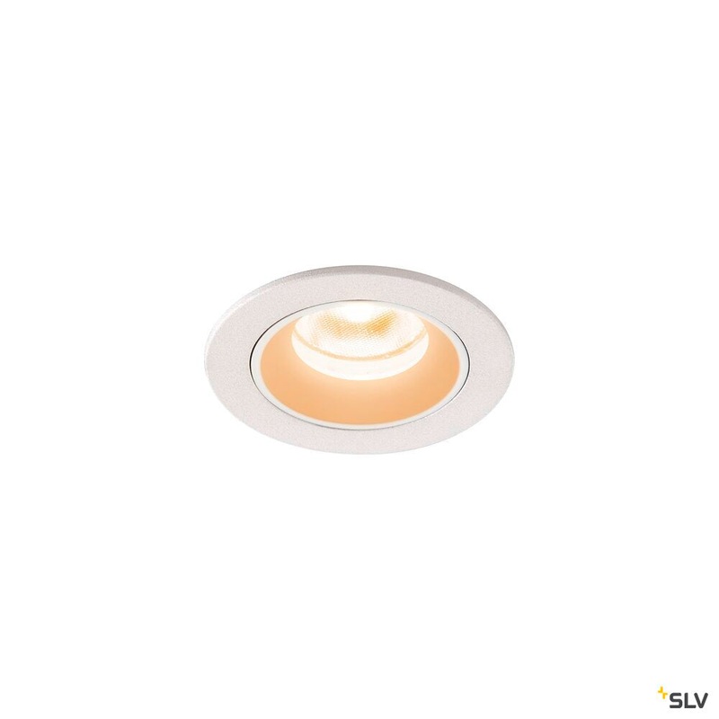 NUMINOS XS, white recessed ceiling light, 2700K 20