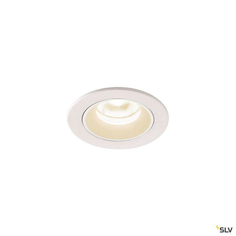 NUMINOS XS, white recessed ceiling light, 4000K 40