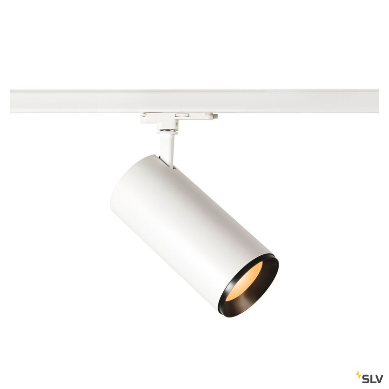 NUMINOS DALI XL, white / black 3-phase spot, 36W 2700K 24