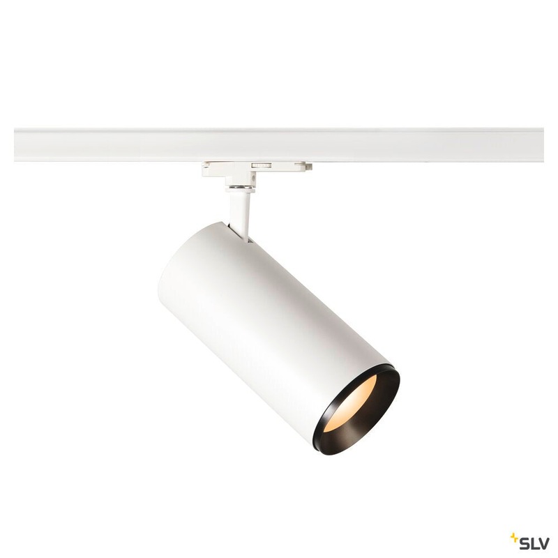 NUMINOS DALI XL, white / black 3-phase spot, 36W 3000K 24