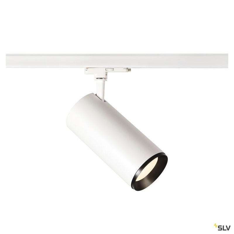 NUMINOS DALI XL, white / black 3-phase spot, 36W 4000K 24
