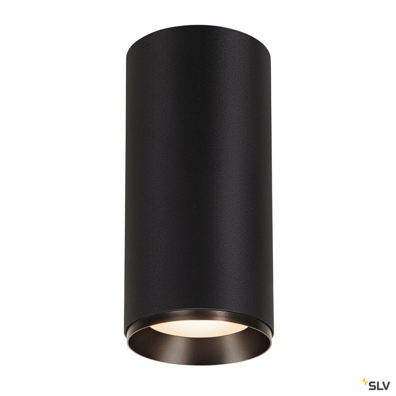 NUMINOS XL PHASE, black ceiling mounted light, 36W 4000K 24