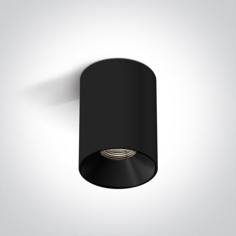 BLACK 7W WW 230V DIMMABLE