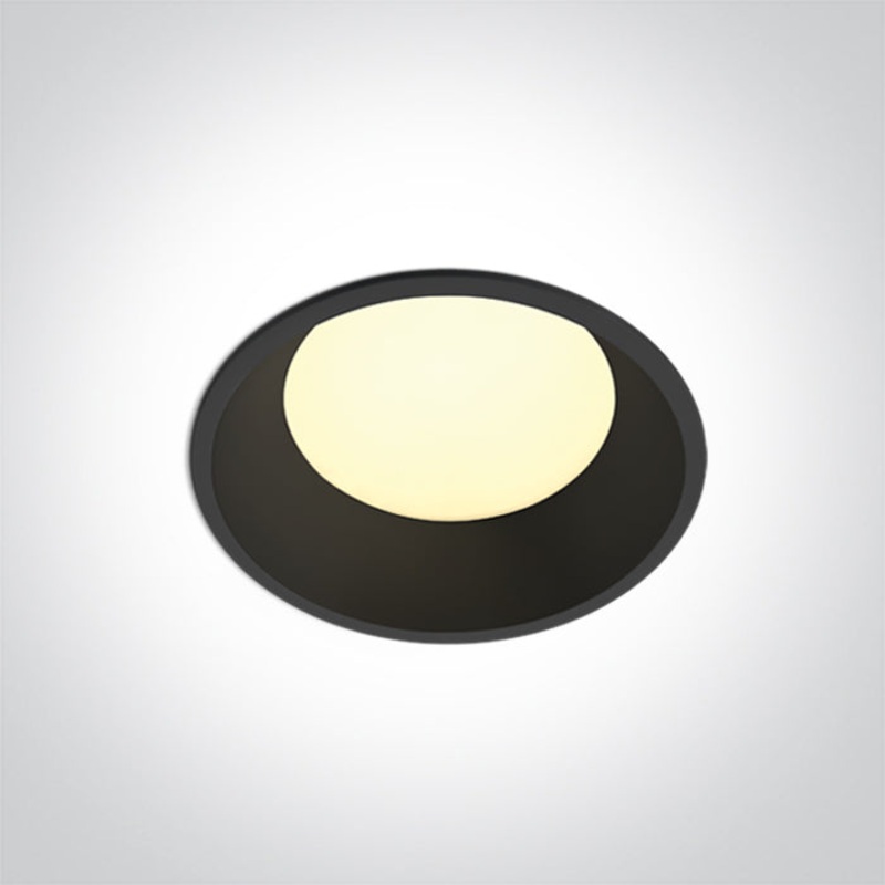BLACK 9W CCTV IP65 230V DARK LIGHT