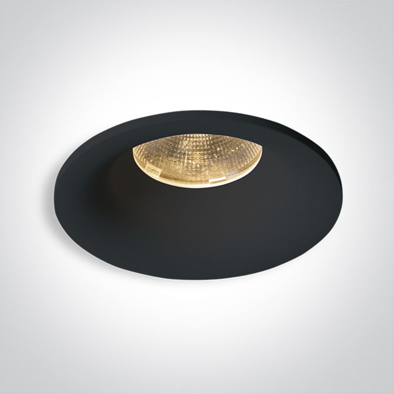 BLACK COB 12W WW 700mA IP65 DARK LIGHT