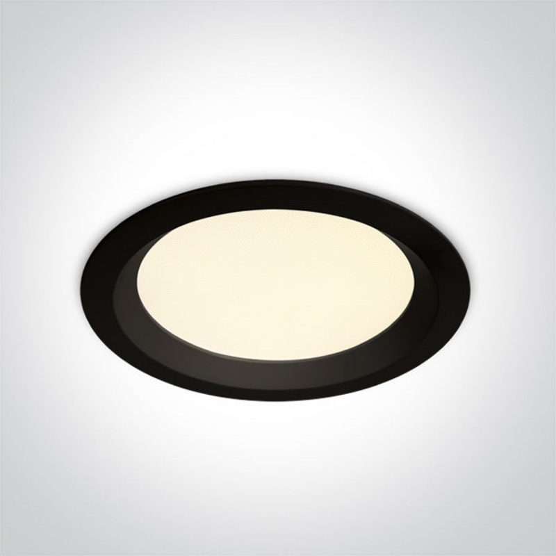 BLACK SMD LED UGR19 30W CCTV IP44 230V