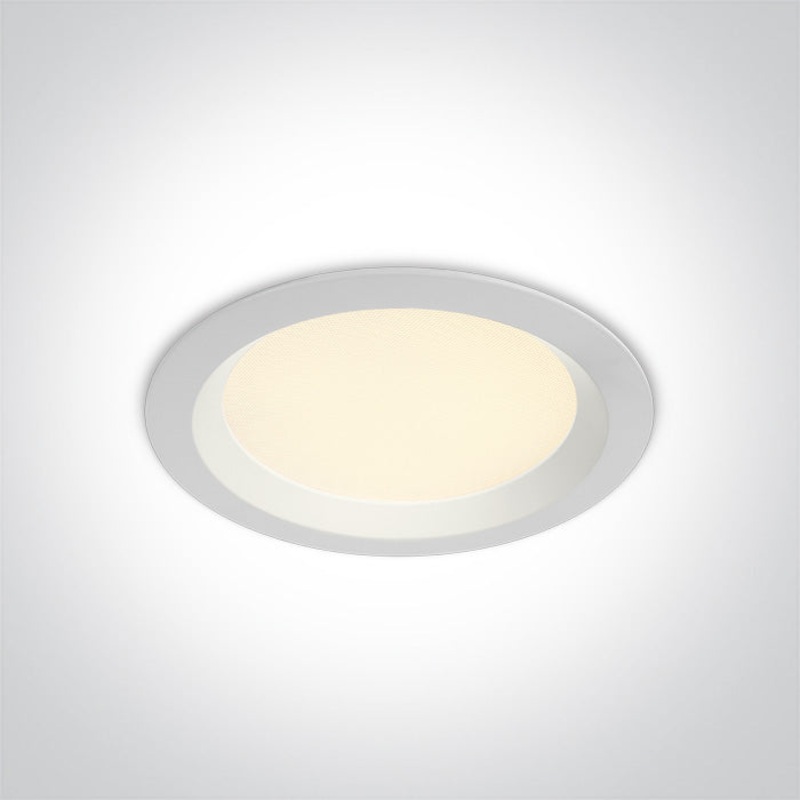 WHITE SMD LED UGR19 13W CCTV IP44 230V