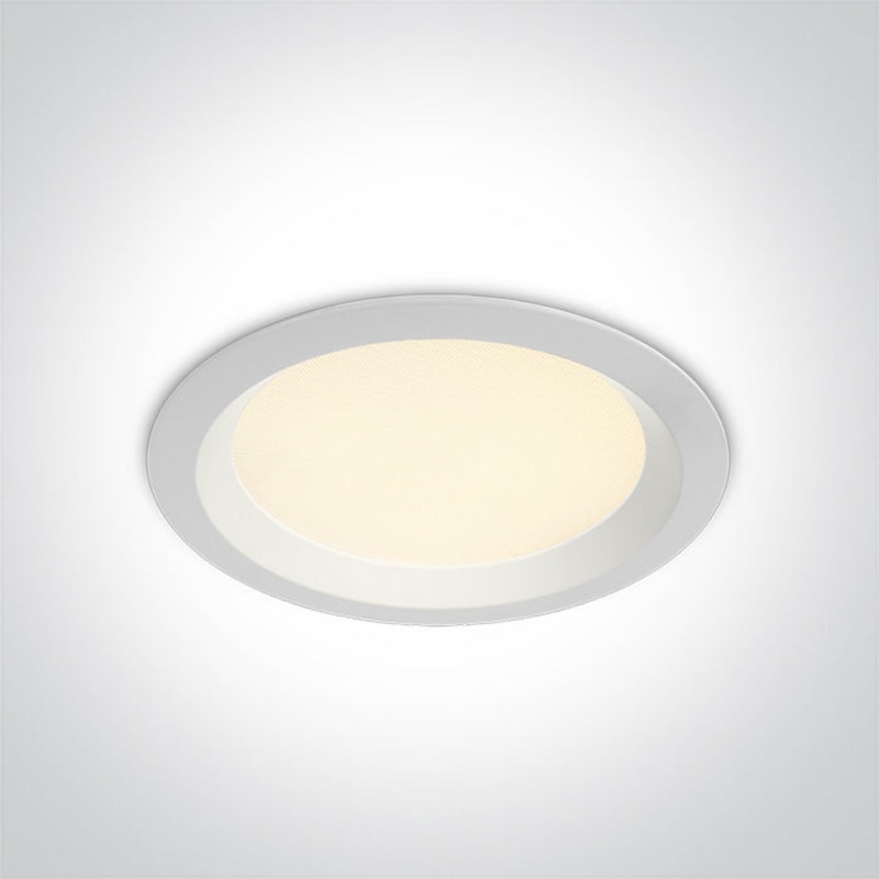 WHITE SMD LED UGR19 20W CCTV IP44 230V