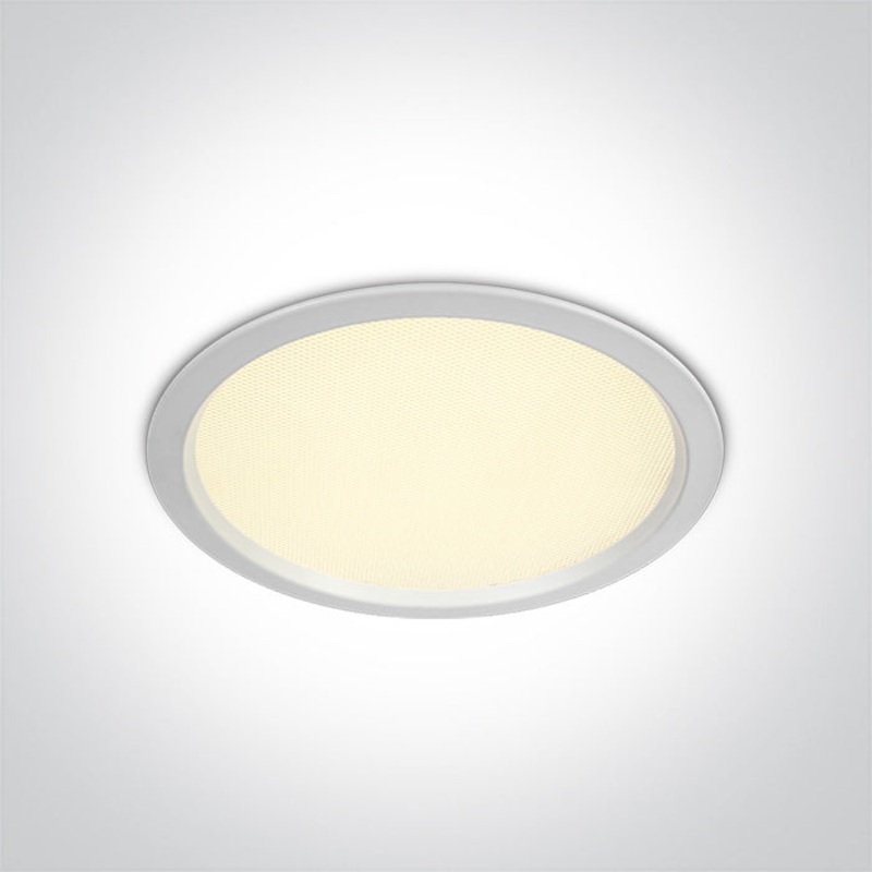 WHITE SMD UGR19 30W CCTV IP44 230V