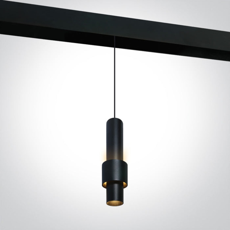 BLACK 7W PENDANT WW 48V IP20 DARK LIGHT DALI MINI/MIDI/MAXI/P&P
