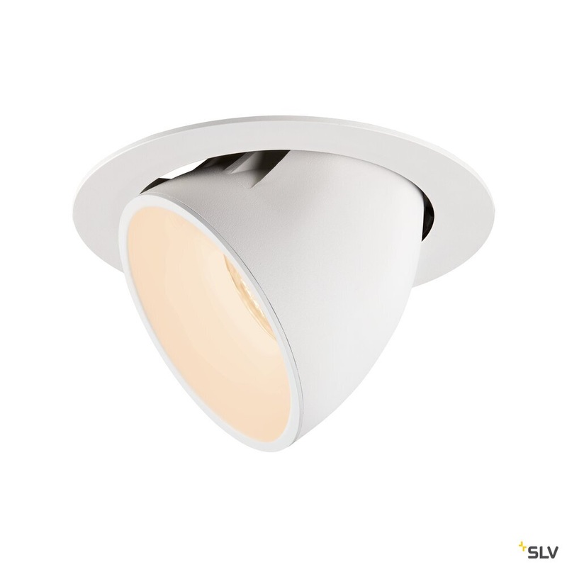 NUMINOS GIMBLE XL, white recessed ceiling light, 2700K 20