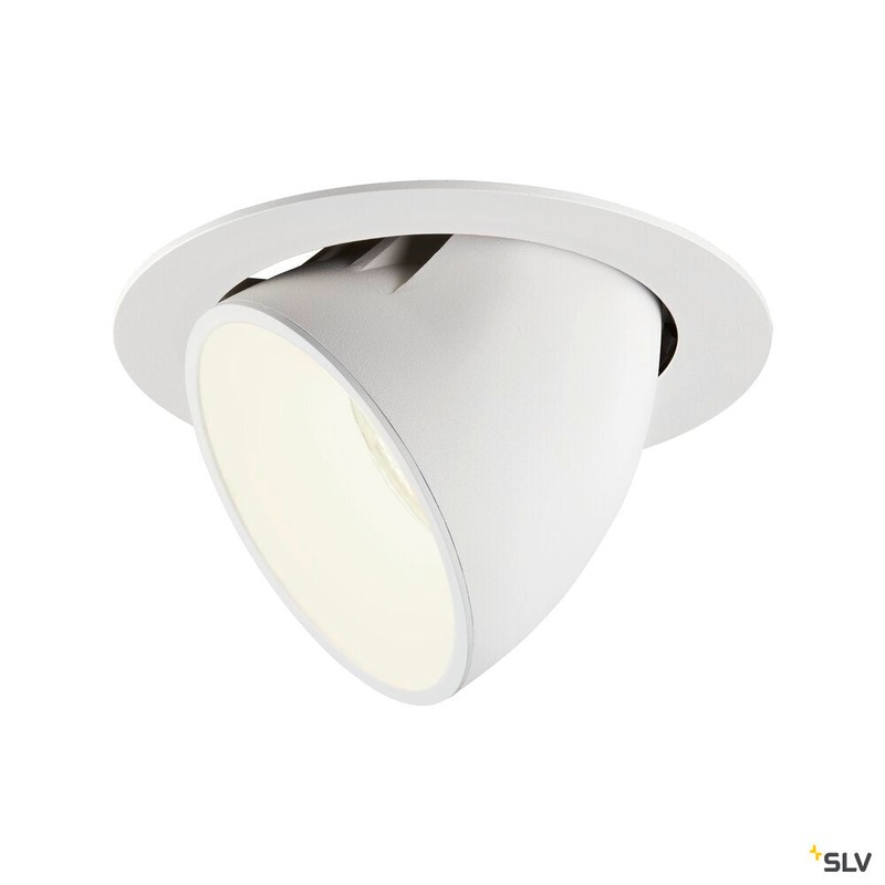 NUMINOS GIMBLE XL, white recessed ceiling light, 4000K 20