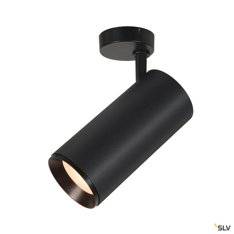 NUMINOS SPOT XL PHASE, black ceiling mounted light, 36W 3000K 24