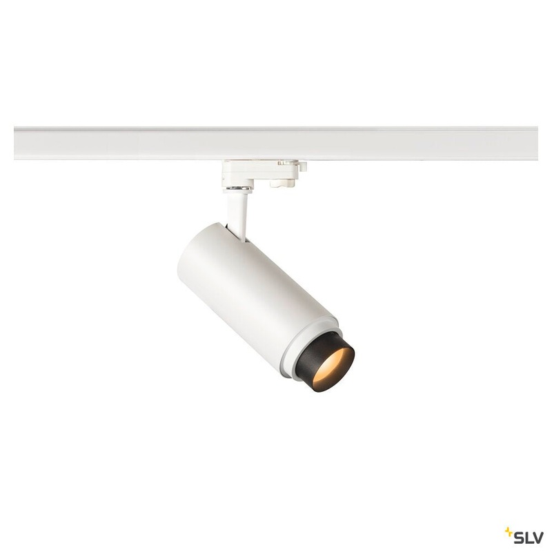 NUMINOS ZOOM M PHASE, white 3-phase spot, 20W 2700K 15-60