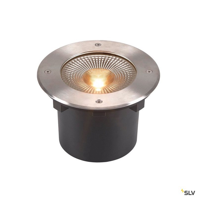 ROCCI 200 EL round, black in-ground light 16W 3000K 120