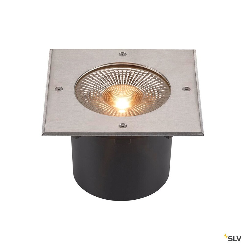 ROCCI 200 EL square, black in-ground light 16W 3000K 120