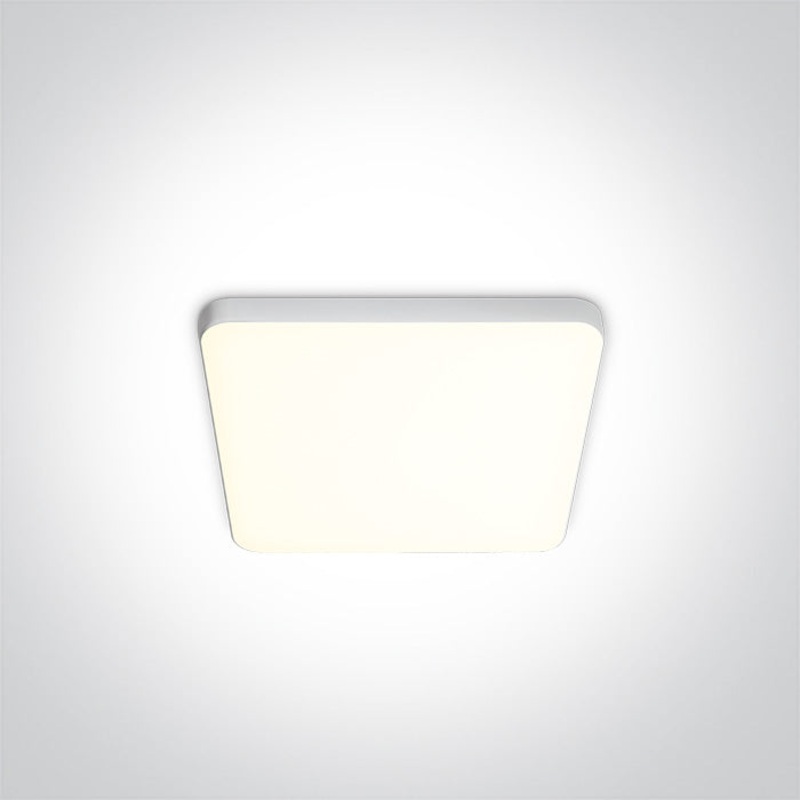 WHITE SQUARE 10W CW IP20 230V