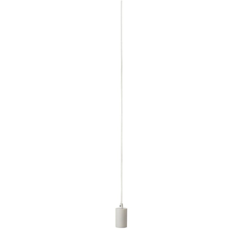 FITU E27 PENDANT, round, white , E27, max. 60W, 2.5m cable with open cable end